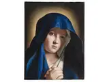 Betende Madonna by Giovanni Battista Salvi da Sassoferrato, oil on canvas, offered Dec 2024