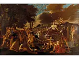 Triumph der Flora by Nicolas Poussin, oil on canvas, sold Sep 2023