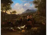 Auszug aus Ägypten by Jacob de Heusch, oil on canvas, offered Dec 2024