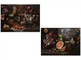 Stillleben mit Blumen und Früchten by Aniello Ascione, oil on canvas, offered Dec 2025