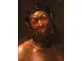 Bildnis Eines Satyrs by Jan van Dalen, oil on panel, sold Jun 2026