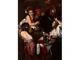 Allegorische Darstellung Dreier Frauen, die Einen Hahn Umringen by Niccolò Cassana, oil on canvas, offered Jul 2015