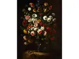 Blumen in Einer Vase by Jean-Baptiste Monnoyer, oil on canvas, offered Jun 2016