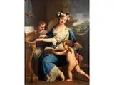 Die Heilige Caecilia by Gregorio Lazzarini, oil on canvas, offered Mar 2025