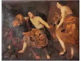 Lot und Seine Töchter by Francesco Pacecco de Rosa, oil on canvas, sold Sep 2025