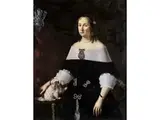 Portrait Vermutlich der Lucrezia Barberini, Ehefrau des Francesco i D'este by Pier Francesco Cittadini Il Milanese, oil on canvas, sold Jun 2025