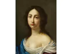 Portrait Einer Dame by Cesare Dandini, oil on canvas, offered Dec 2025