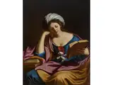 Die Lybische Sibylle by Benedetto Gennari, 1633 – 1715, oil on canvas, sold Dec 2024