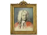 Porträt des Komponisten Georg Friedrich Händel by Thomas Hudson, 1701 Devonshire - 1779 Twickenham, pastel, sold Apr 2016