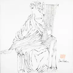 Untitled by Raphael Soyer, lithograph, sold Apr 2024