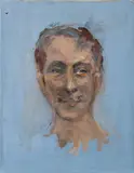 Portrait of a Man by Penny Purpura, Oil on Canvas, sold Jul 2025