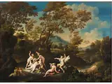 Untitled by Francesco Albani, oil on canvas, offered Sep 2022