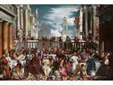 Die Hochzeit zu Kana by Paolo Veronese, oil on canvas, offered Sep 2021