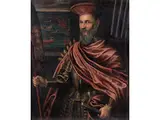 Portrait Eines Kapitäns by Domenico Tintoretto, oil on canvas, sold Jun 2026
