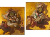 Museale Gemälde Einer Königlichen Hochzeitskutsche by Charles van Loo, oil, offered Dec 2023