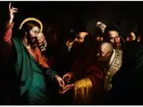 Jesus und der Zinsgroschen by Peter Paul Rubens, oil on canvas, sold Jul 2017