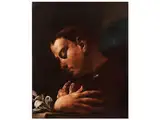 Heiliger Antonius von Padua by Giovanni Battista Piazzetta, oil on canvas, offered Mar 2015