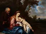 Untitled by Anthonius van Dyck, oil on canvas, sold Dec 2018