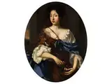 Bildnis Einer Jungen Adligen, Möglicherweise Maria Beatrice von Modena, Herzogin von York by Benedetto Gennari, oil on canvas, offered Mar 2015