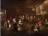 Parlatorium der Nonnen by Joseph Heintz der Jüngere, oil on canvas, offered Jul 2015