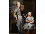 Portrait Zweier Kinder by Nicolaes Stocade van Helt, oil on canvas, offered Sep 2017