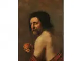 Paris mit dem Apfel by Abraham Bloemaert, oil on panel, offered Apr 2018