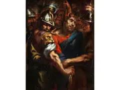 Die Gefangennahme Christi by Daniele Crespi, oil on canvas, offered Mar 2019
