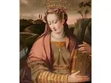 Untitled by Giovanni Navesi, oil on panel, sold Dec 2022