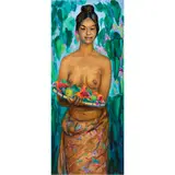 Untitled by Virginia Sevier Rogers, oil on canvas, sold May 2024