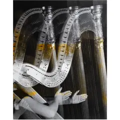 The Three Harps by Imogen Cunningham, gelatin silver print, sold May 2024