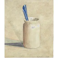 Untitled by Gordon Cook, watercolor and pencil on paper, sold May 2024