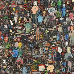 Untitled by Bruce Backhouse, Collage, sold Sep 2026