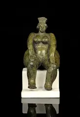 Seated Female Nude by Severino Braccialarghe, bronze cast with detachable, sold Sep 2026