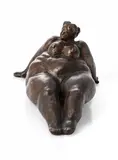 Reclining Female Nude by Severino Braccialarghe, bronze cast, sold Sep 2026