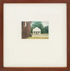 Warehouse Wall and Store by William Christenberry, 1990, Chromogenic Print, sold Aug 2025