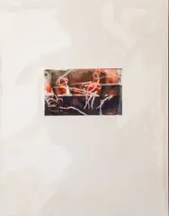 Untitled by Maurice Sievan, 1970, Mixed Media on Paper, sold Aug 2025