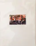 Untitled by Maurice Sievan, 1970, Mixed Media on Paper, sold Aug 2025
