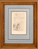 Sur La Plage by Pierre-Auguste Renoir, Etching, sold Aug 2025