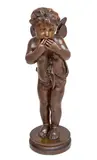 Cupid by Victor Rousseau, Bronze Sculpture, sold Aug 2025