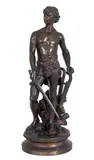 Untitled by Adrienne Etienne Gaudez, Bronze Sculpture, sold Aug 2025