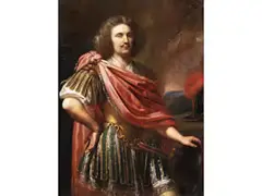 Portrait Eines Geharnischten Mannes by Ferdinand Bol, oil on canvas, offered Dec 2023