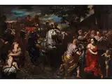 Der Triumph des David by Pierre Dandini, oil on canvas, sold Jun 2024