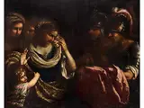 Szene aus Pompeo Magno by Giovanni Battista Bolognini, oil on canvas, sold Mar 2026