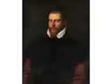 Portrait Eines Mannes by Francesco Apollodoro di Porcia, oil on canvas, offered Mar 2024