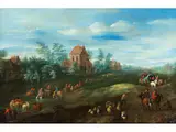 Untitled by Jan Frans Beschey, oil on copper, sold Jun 2021