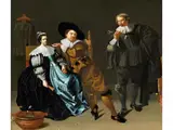 Das Leere Glas by Jacob Duck, oil on panel, sold Mar 2025