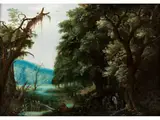 Untitled by auch Antoine Mirou Anton Mirou, oil on panel, sold Sep 2022