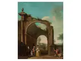 Untitled by Francesco Battaglioli, oil on canvas, offered Dec 2022