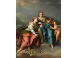 Allegorie der Prudentia by Jean-Jacques Lagrenée, oil on canvas, offered Mar 2026