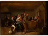 Lustige Gesellschaft in Einer Schänke by Jan Miense Molenaer, oil, offered Sep 2015